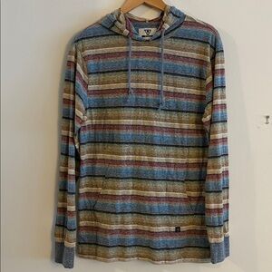 New Vissla Dreamer PO Lightweight Hoodie Pullover Medium Men’s Long Sleeve